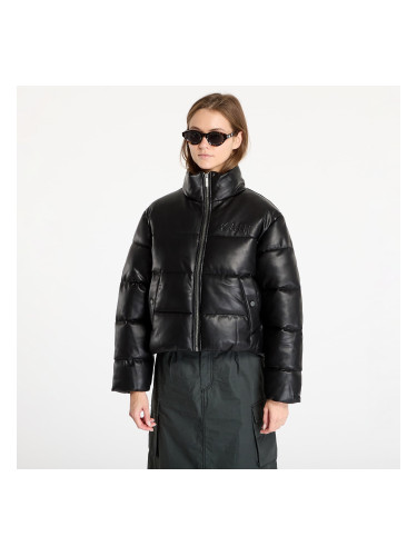 Яке Karl Kani Serif Crop PU Puffer Jacket Black L