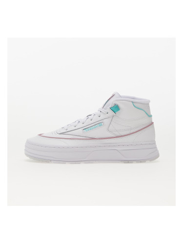 Сникърси Reebok Club C Geo Mid W Cloud White/ Infused Lilac/ Semi Classic Teal EUR 41