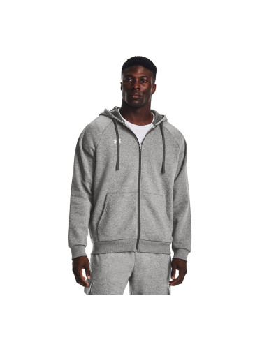 Суитшърт Under Armour Rival Fleece Fz Hoodie Castlerock Light Heather S