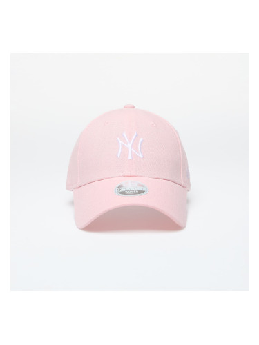 Шапка New Era 9FORTYW MLB Wmns Linen 9Forty New York Yankees Pink Lemonade/ White Universal