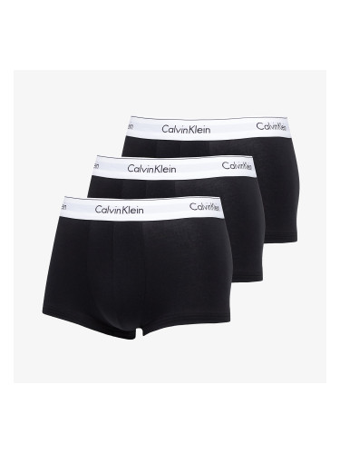 Calvin Klein Modern Cotton Stretch Low Rise Trunk 3-Pack Black/ White S