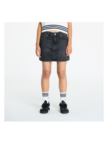 Пола Tommy Jeans Izzie Mini Skirt Denim Black 25