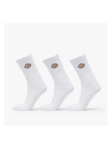 Dickies Valley Grove Socks 3-Pack White 35-38