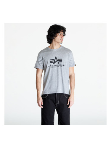 Тениска Alpha Industries Basic Tee Grey L