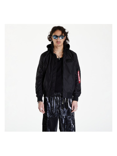 Яке Alpha Industries MA-1 TT Hood Black/ Black M