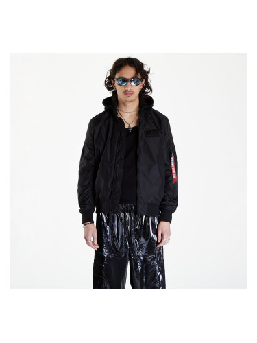 Яке Alpha Industries MA-1 TT Hood Black/ Black S