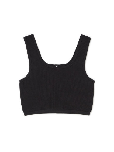 Cropp - Crop top - черeн