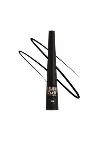 Milani Stay Put Matte Liquid Eyeliner - 110 Black Matte