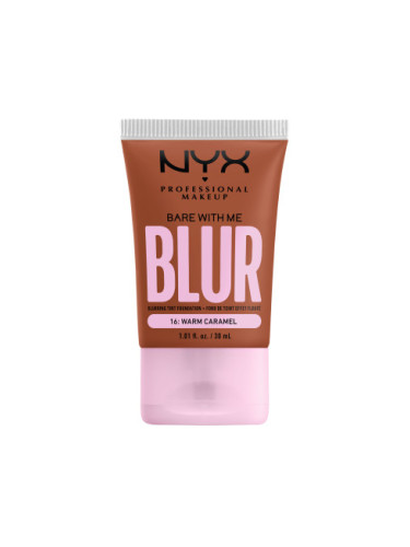 NYX Professional Makeup Bare With Me Blur Tint Foundation - Warm Caramel (BWMBT16)