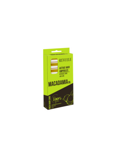 Revuele ампули за коса - Macadamia Oil Active Hair Ampoules