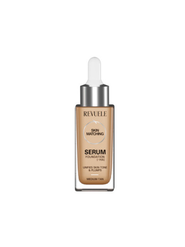 Revuele Serum Foundation + HA - Medium/Tan