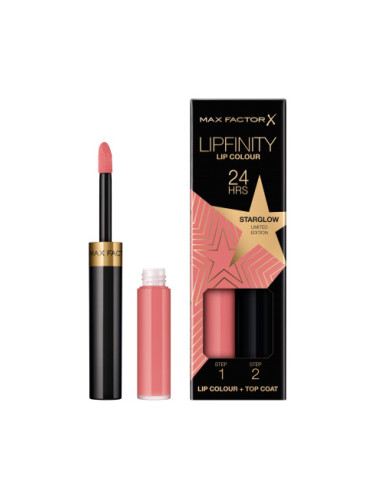 Max Factor Lipfinity 2-Step Long Lasting Lipstick - 080 Starglow