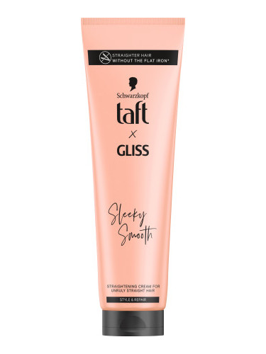 Schwarzkopf Taft x Gliss крем за изправяне на коса - Straightening Cream - Sleeky Smooth