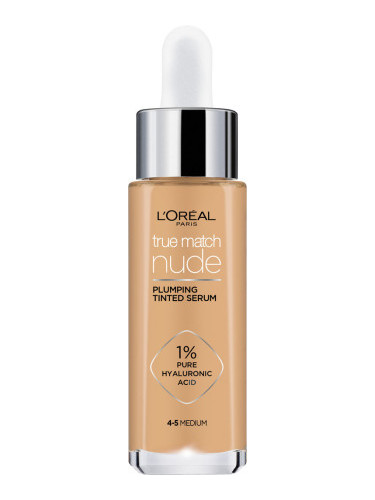 L’Oréal Paris True Match Nude Plumping Tinted Serum - 4-5 Medium