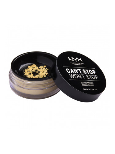 NYX Professional Makeup пудра - Can't Stop Won't Stop Setting Powder - Banana