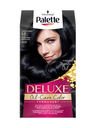 Schwarzkopf Palette боя за коса - Deluxe -1-1 Blue Black