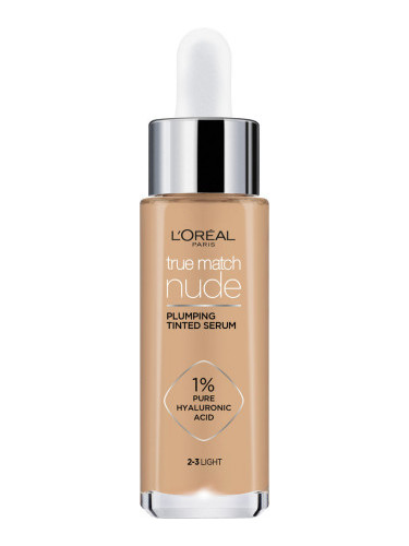 L’Oréal Paris True Match Nude Plumping Tinted Serum - 2-3 Light