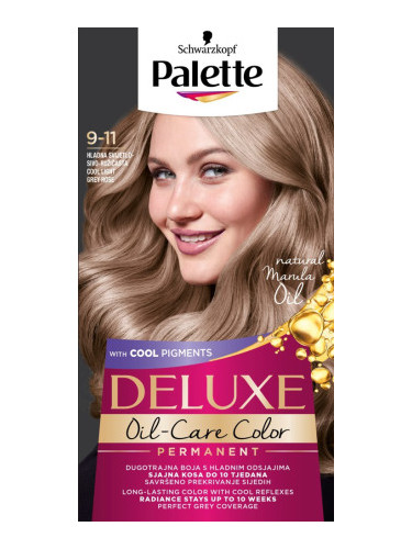 Schwarzkopf Palette боя за коса - Deluxe - 9-11 Cool Light Grey Rose