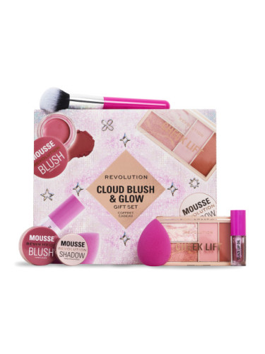 Revolution подаръчен комплект - Cloud Blush and Glow Highlight Gift Set