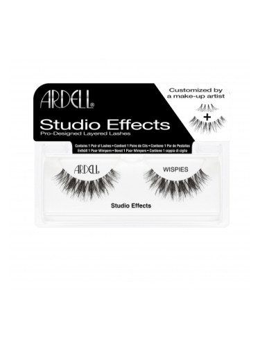 Ardell изкуствени мигли - Studio Effects Lashes Black - Wispies (65246)