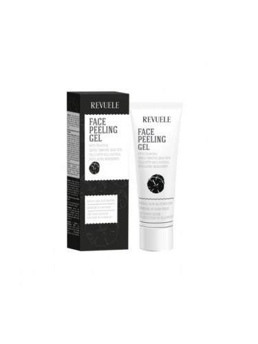 Revuele гел пилинг за лице - Face Peeling Gel With Charcoal Powder