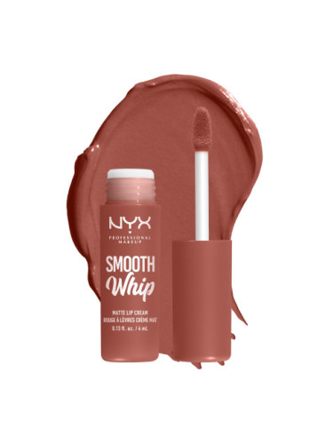 NYX Professional Makeup матиращ гланц крем - Smooth Whip Matte Lip Cream - Teddy Fluff (WMLC04)