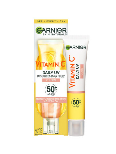 Garnier Skin Naturals Ежедневен флуид с витамин С SPF 50+