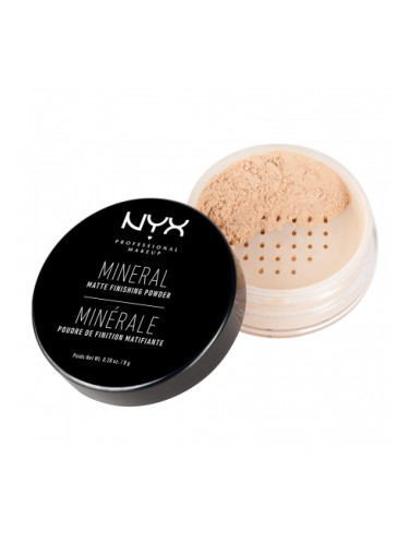 NYX Professional Makeup завършваща пудра - Mineral Finishing Powder – Light/Medium (MFP01)