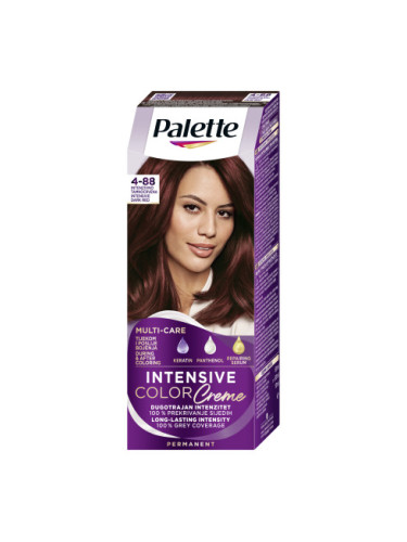 Schwarzkopf Palette боя за коса - Intensive Color Creme - 4-88 Intensive Dark Red