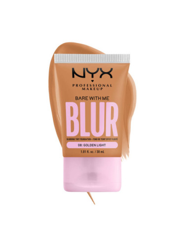 NYX Professional Makeup Bare With Me Blur Tint Foundation - Golden Light (BWMBT08)