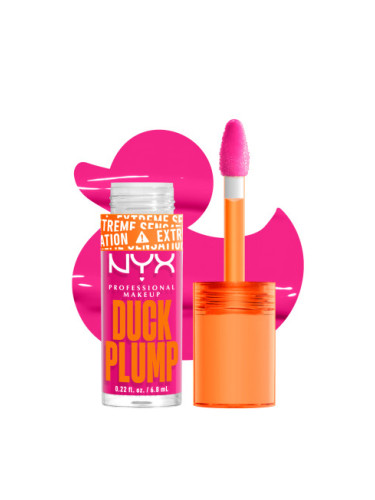 NYX Professional Makeup Duck Plump High Pigment Lip Gloss - Bubblegum Bae (DPLL12)