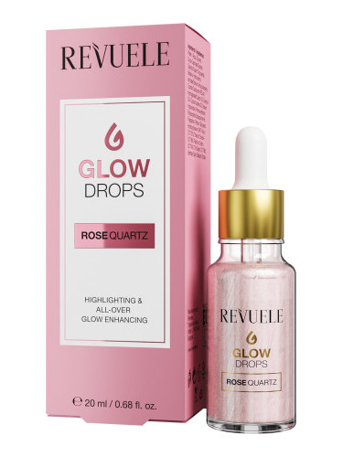 Revuele Glow Drops - розов кварц