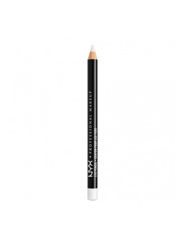 NYX Professional Makeup кремообразен молив за очи - Slim Eye Pencil – White (SPE906)