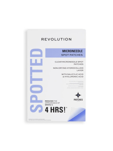 Revolution Skincare Microneedle Hydrocolloid Spot Patches лепенки за третиране под очите