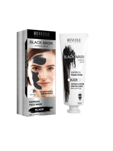 Revuele маска за лице - Black Mask Express Detox Instant Action