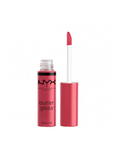 NYX Professional Makeup гланц за устни без блясък - Butter Gloss – Strawberry Cheesecake (BLG32)