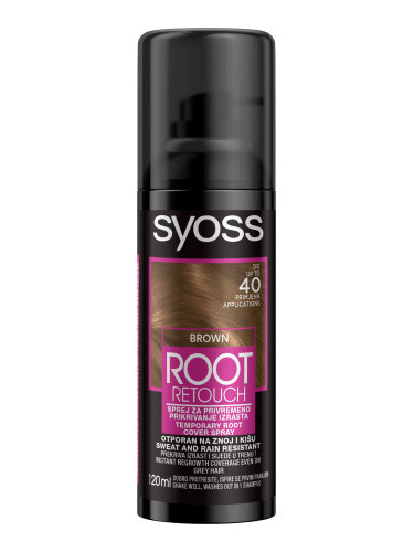 Syoss спрей за коса - Root Retoucher - Brown