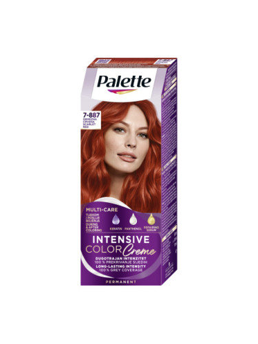 Schwarzkopf Palette боя за коса - Intensive Color Creme - 7-887 Scarlet Red