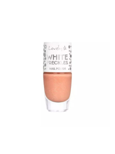 Lovely White Freckles Nail Polish - 1