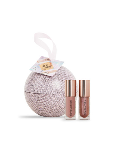 Revolution подаръчен комплект - All About The Pout Lip Gift Set