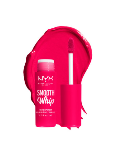 NYX Professional Makeup матиращ крем за устни - Smooth Whip Matte Lip Cream - Pillow Fight (WMLC10)