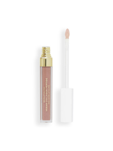 Revolution Pro Vegan Collagen Peptide High Shine Lip Gloss - Cashmere