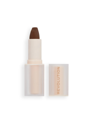 Revolution Lip Allure Soft Satin Lipstick - Stiletto Brown