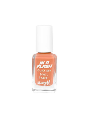 Barry M In A Flash Quick Dry Nail Paint - Turbo Terracotta