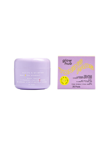 Glow Hub Purify & Brighten Pore Rescue Lifesaver Toning Pads