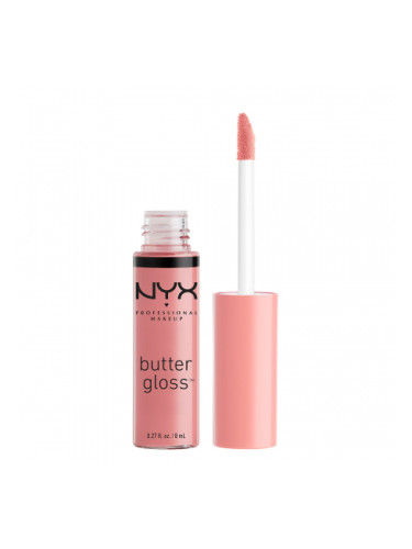 NYX Professional Makeup гланц за устни без блясък - Butter Gloss – Creme Brulee (BLG05)