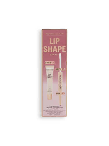 Revolution Lip Shape Kit Rose Pink