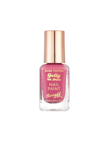 Barry M Rose Tinted Gelly Hi Shine Nail Paint - Crushed