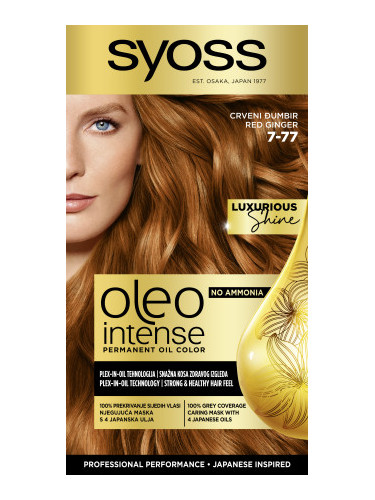 Syoss боя за коса - Oleo Intense Permanent Oil Color - 7-77 Red Ginger