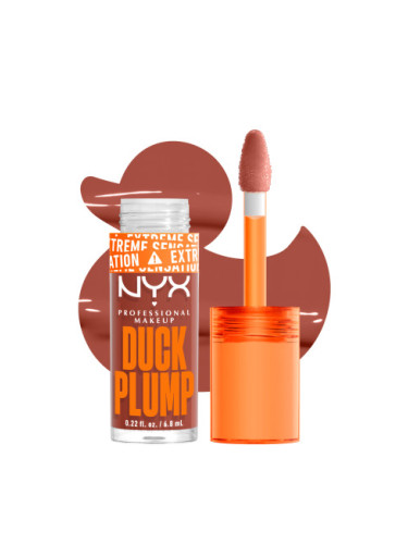 NYX Professional Makeup Duck Plump High Pigment Lip Gloss - Brown Of Applause (DPLL05)